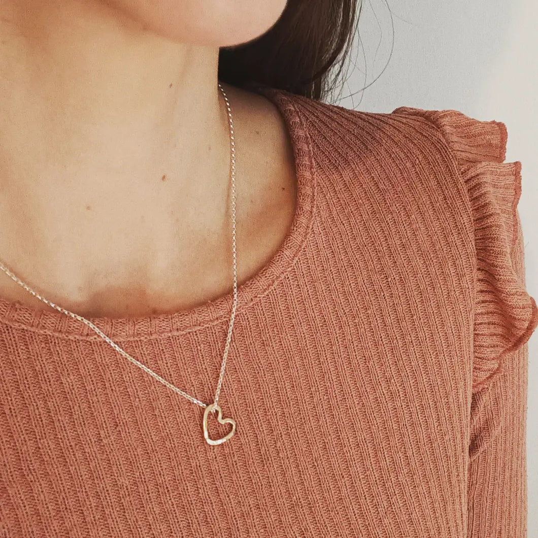 Gold heart