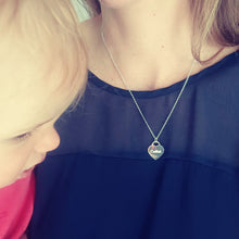 Load image into Gallery viewer, Personalised heart tag necklace