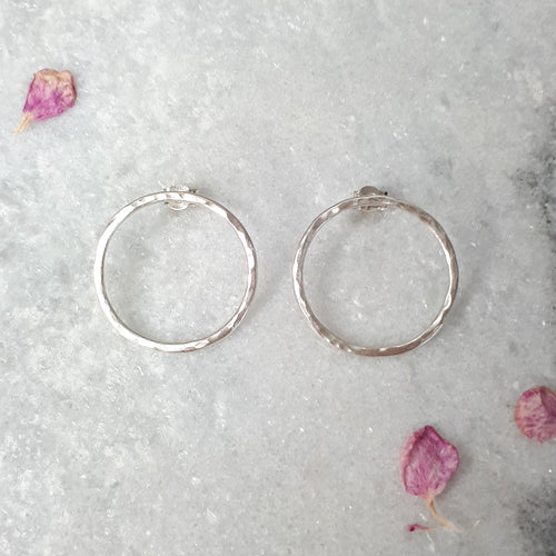 Large circle earring's