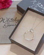 Load image into Gallery viewer, Triple band russian wedding band necklace