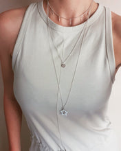 Load image into Gallery viewer, Chunky silver star pendant