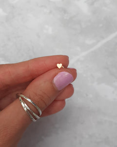 Dainty Rose Gold Studs