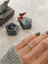 Load image into Gallery viewer, Opal hidden ring teal