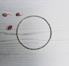 Load image into Gallery viewer, One Stacking Bangle,Thin Bangle,Bangles,Silver Bangle,Solid Silver Bangle,Gift For Mum,Gift For Her,Birthday Gift,Handmade Jewellery,Silver