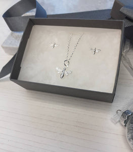 Silver Bee Set