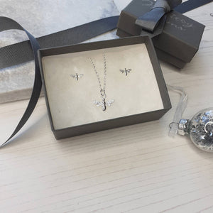 Silver Bee Set